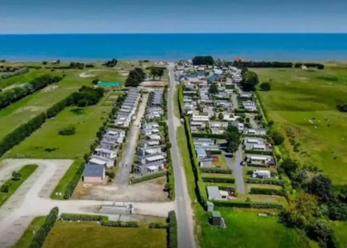 Mobil 6 Pers. Avec Terrasse A Sainte-marie-du-mont - Api-1-52-1295 营地 圣玛丽-迪蒙