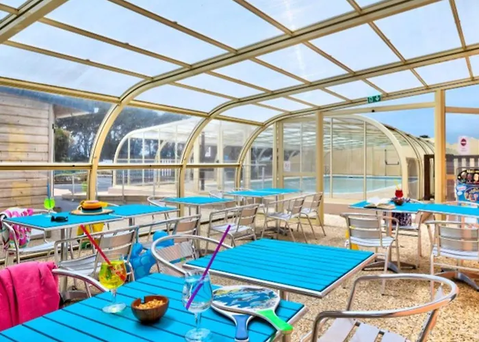 营地 Mobil 6 Pers. Avec Terrasse A Sainte-marie-du-mont - Api-1-52-1295 圣玛丽-迪蒙